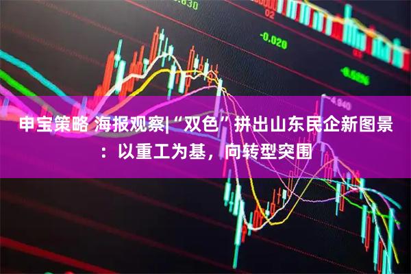 申宝策略 海报观察|“双色”拼出山东民企新图景：以重工为基，向转型突围